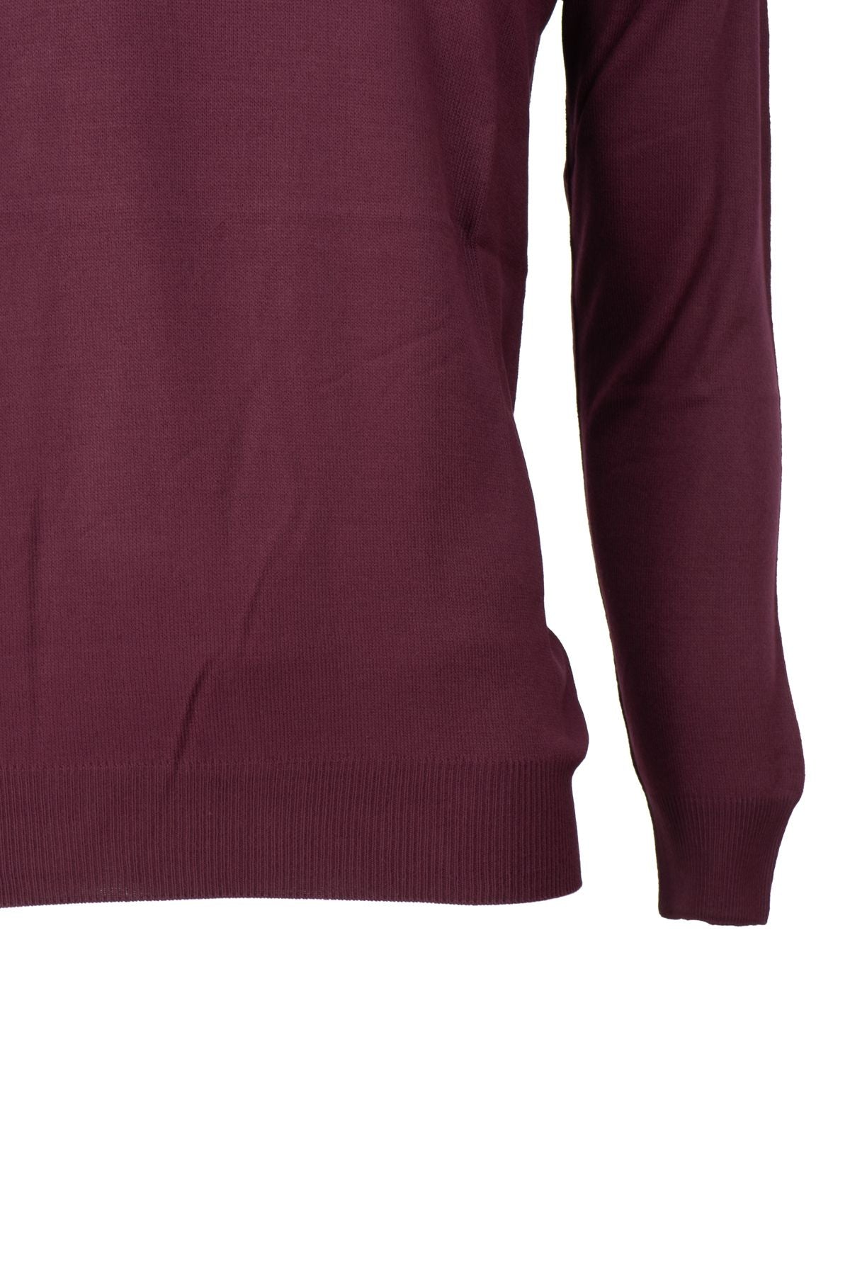 Erkek Kışlık Yarım Balıkçı Yaka Kazak Pamuklu Marina Örme Uzun Kollu Düz Renk Rahat Kesim